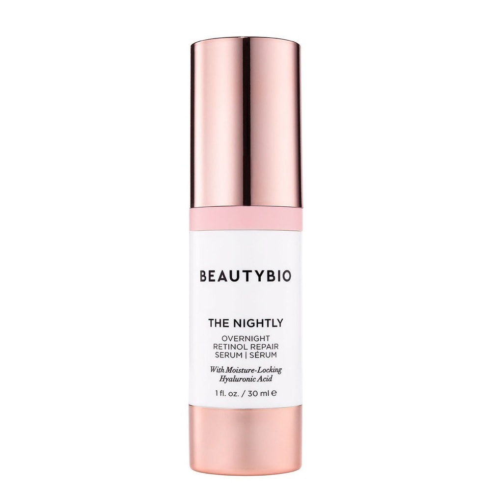 Beautybio The Nightly Firming + Smoothing Overnight Retinol Repair Serum 1oz NWB